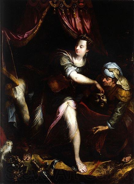 Lavinia Fontana Judith and Holofernes. Spain oil painting art